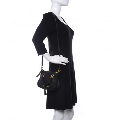 Chloe Calfskin Mini Marcie Satchel Black 2 of 10