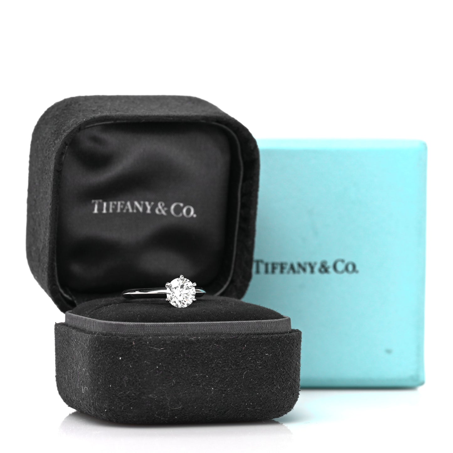 Platinum Diamond 1.20ct Solitaire Engagement Ring 49 4.75