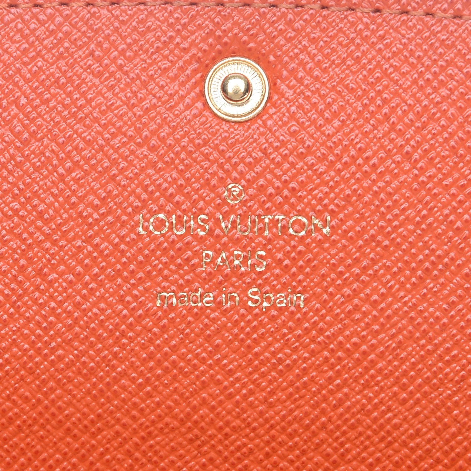 Louis Vuitton Monogram Emilie Wallet Piment 6 of 8