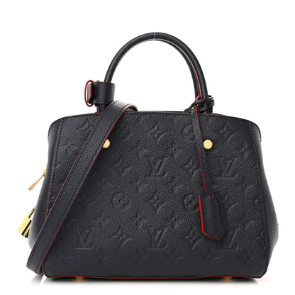 Louis Vuitton Empreinte Montaigne BB Marine Rouge 1 of 12