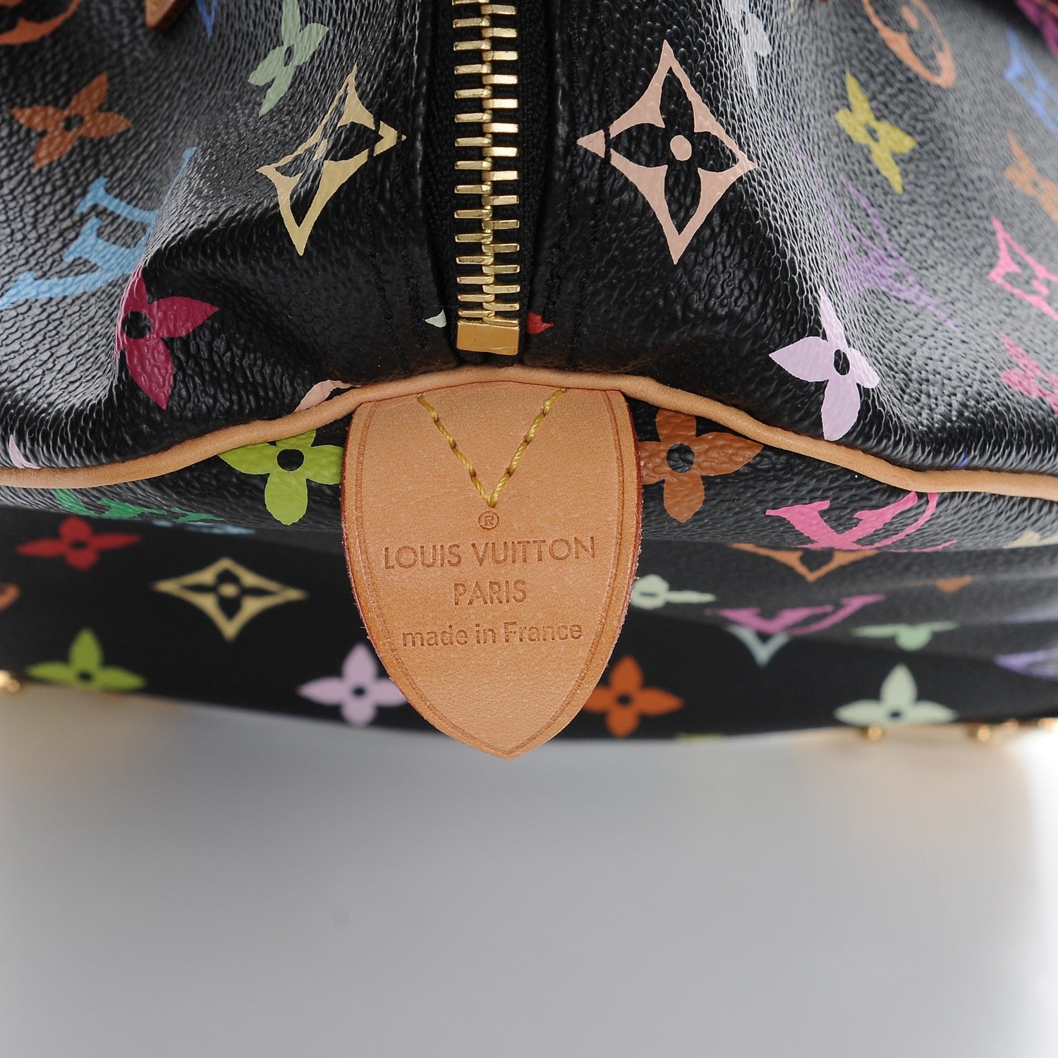 Louis Vuitton Monogram Multicolor Speedy 30 Black 5 of 6