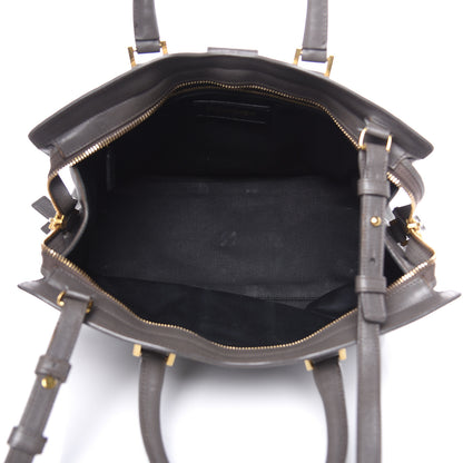 Saint Laurent Sheepskin Small Cabas ChYc Grey 5 of 18