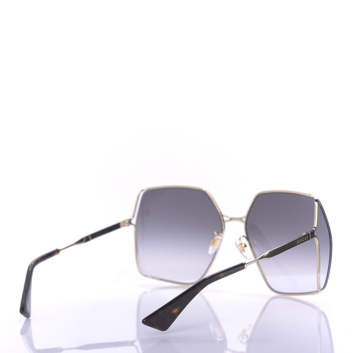 Oversized Sunglasses GG0817S Gold