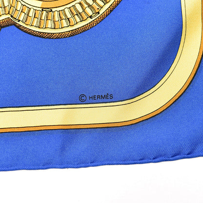 Hermes Silk Grand Apparat Scarf 90 3 of 5