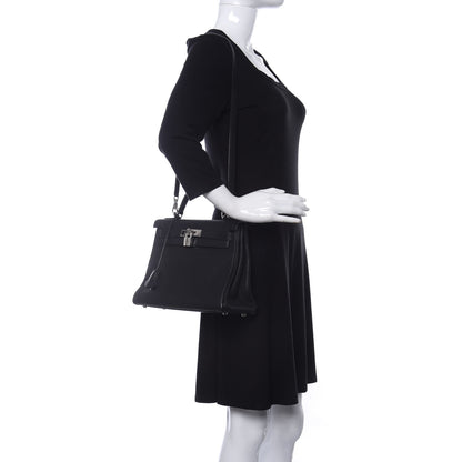 Hermes Togo Kelly Retourne 28 Black 3 of 11