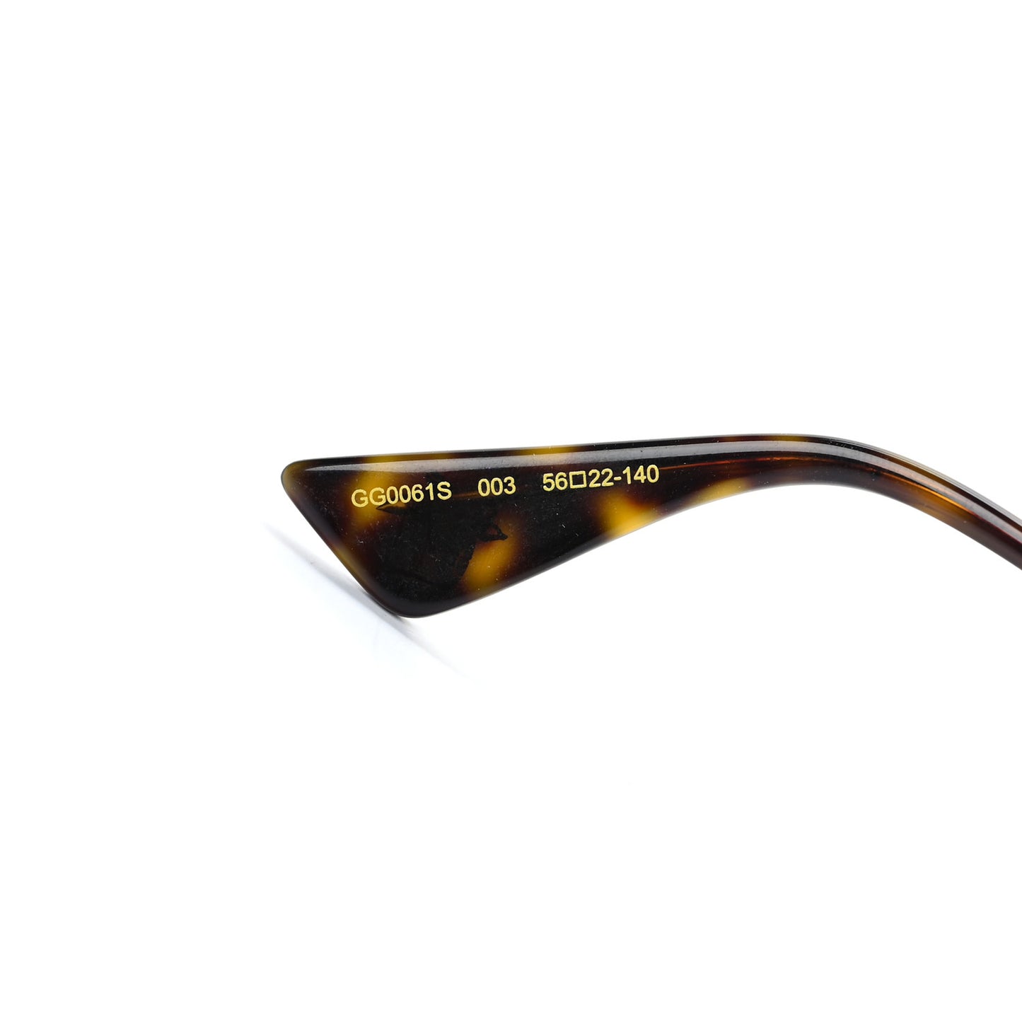 Metal Round Frame Sunglasses GG0061S Green Red
