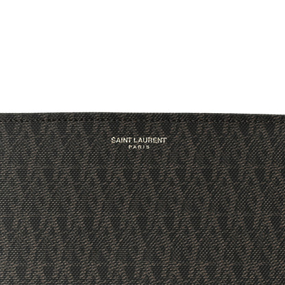 Saint Laurent Toile Classic Monogram Toiletry Bag 7 of 7