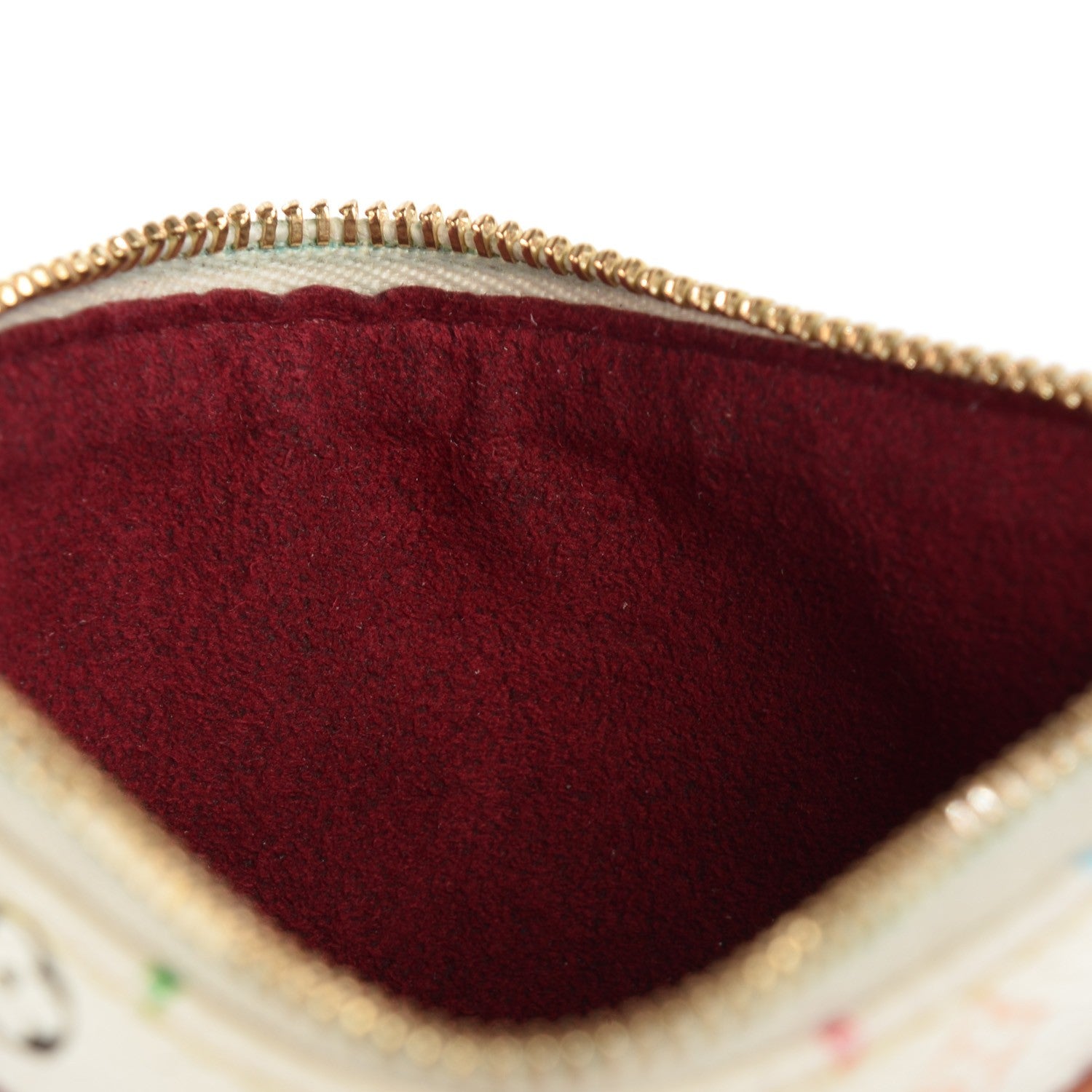 Louis Vuitton Monogram Multicolor Pochette Plate MM White 8 of 9