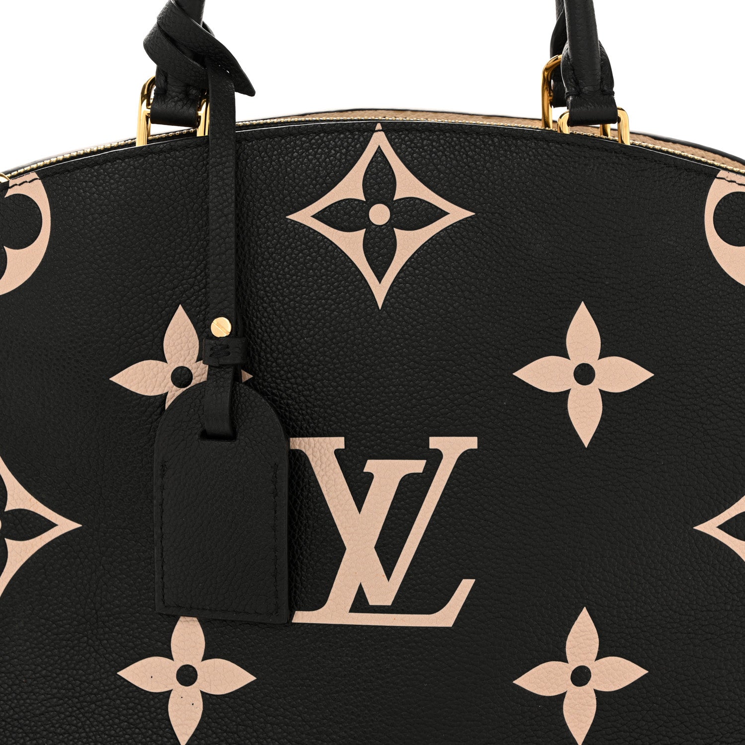 Louis Vuitton Empreinte Monogram Giant Grand Palais Black Beige 7 of 13