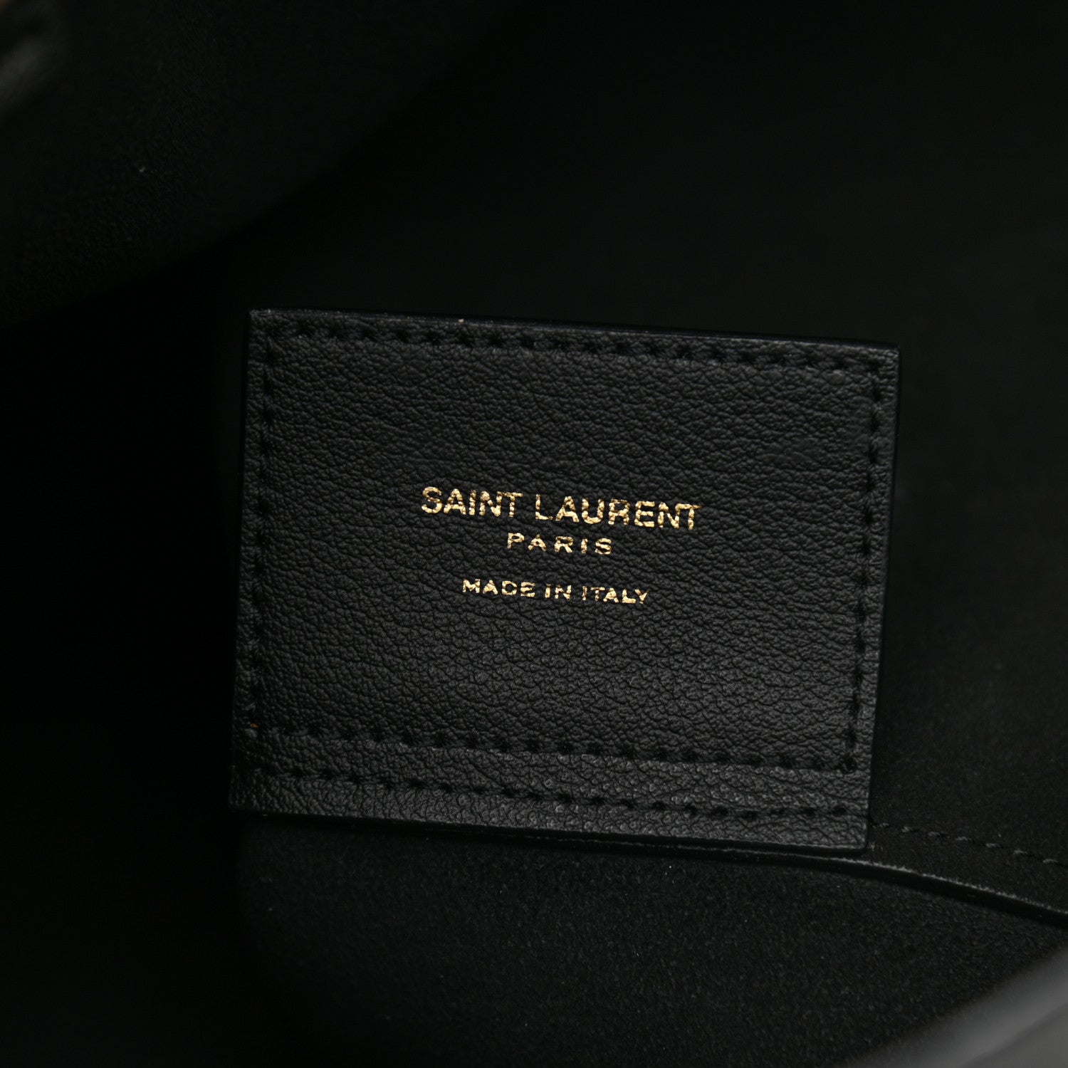 Saint Laurent Calfskin Toy Shopping Tote Black 6 of 11