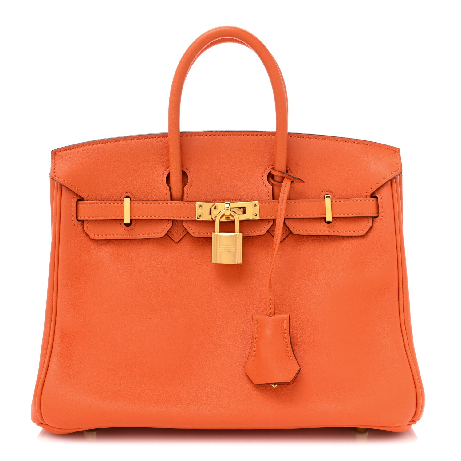 Hermes Swift Birkin 25 Orange 1 of 13