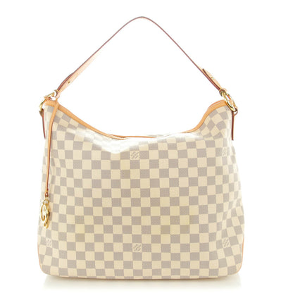 Louis Vuitton Damier Azur Delightful MM Pink 1 of 8
