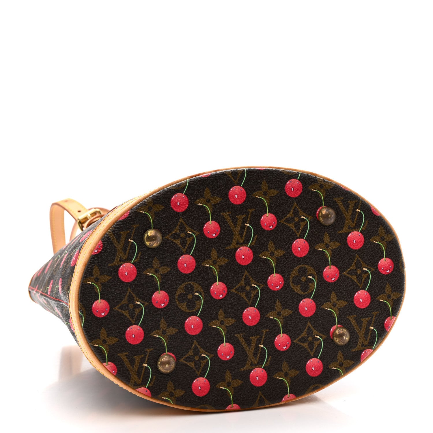 Louis Vuitton Monogram Cerises Bucket Bag 4 of 20