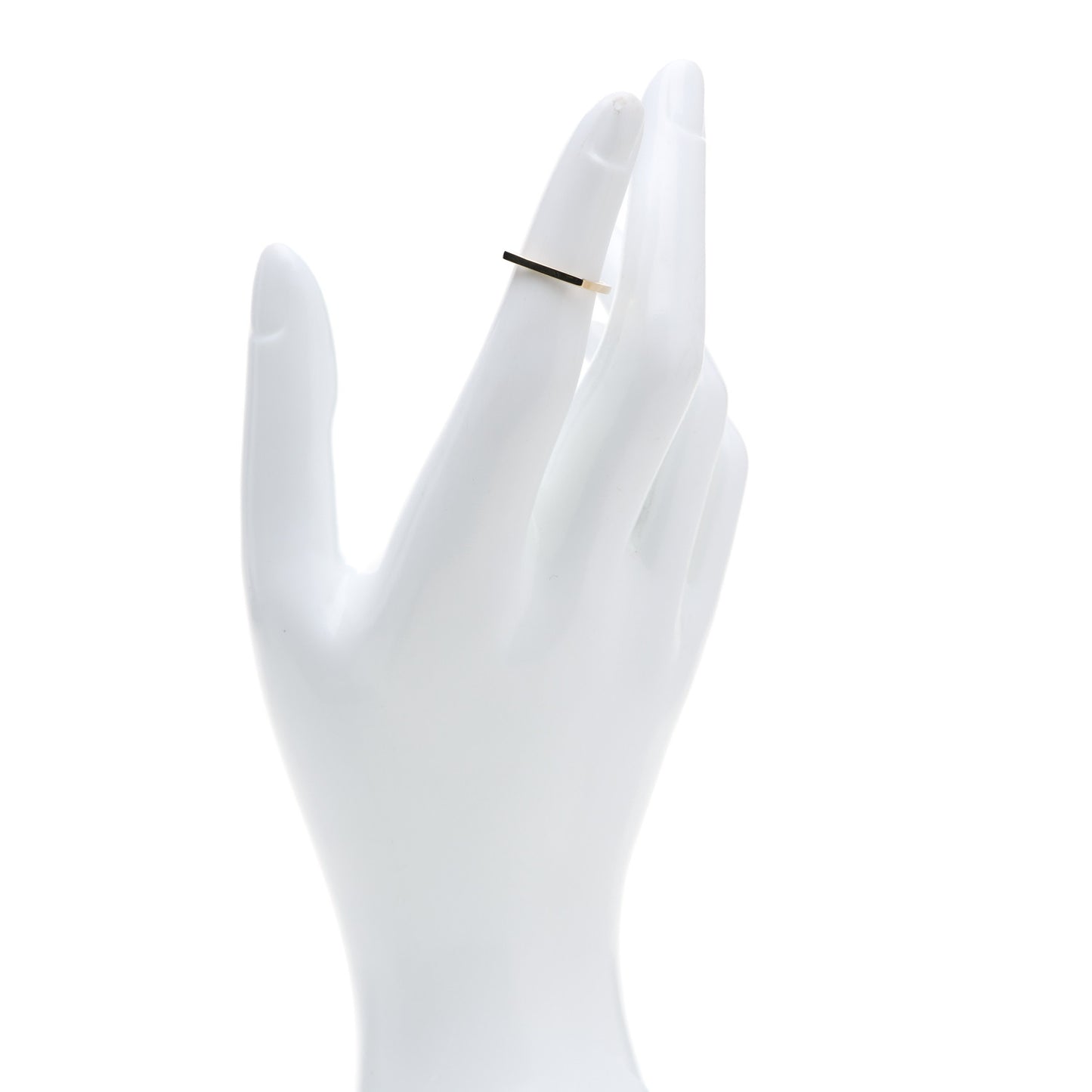 18K Yellow Gold Frank Gehry Torque Ring 49 4.75