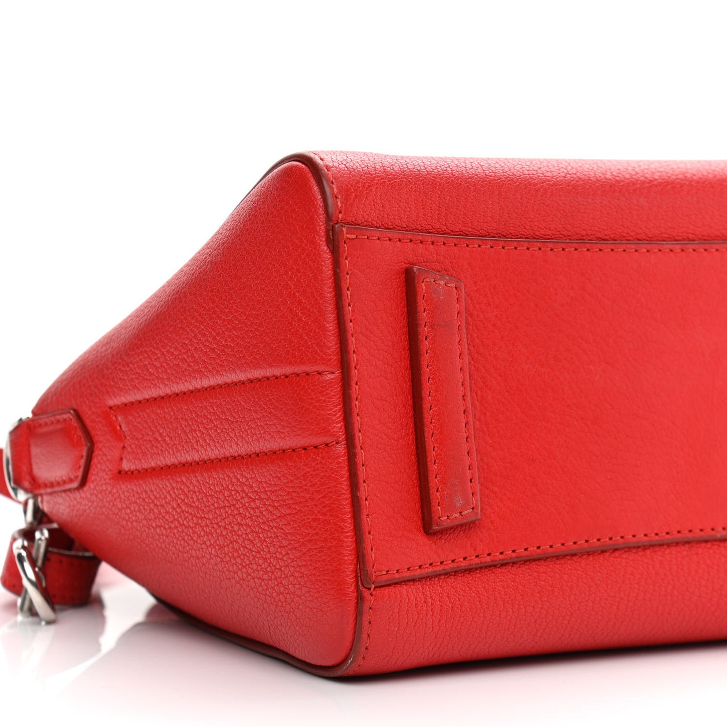 Sugar Goatskin Mini Antigona Red