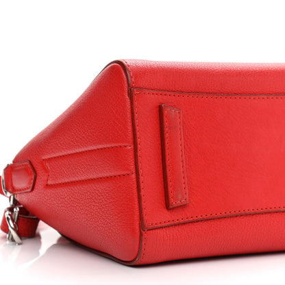 Givenchy Sugar Goatskin Mini Antigona Red 9 of 17
