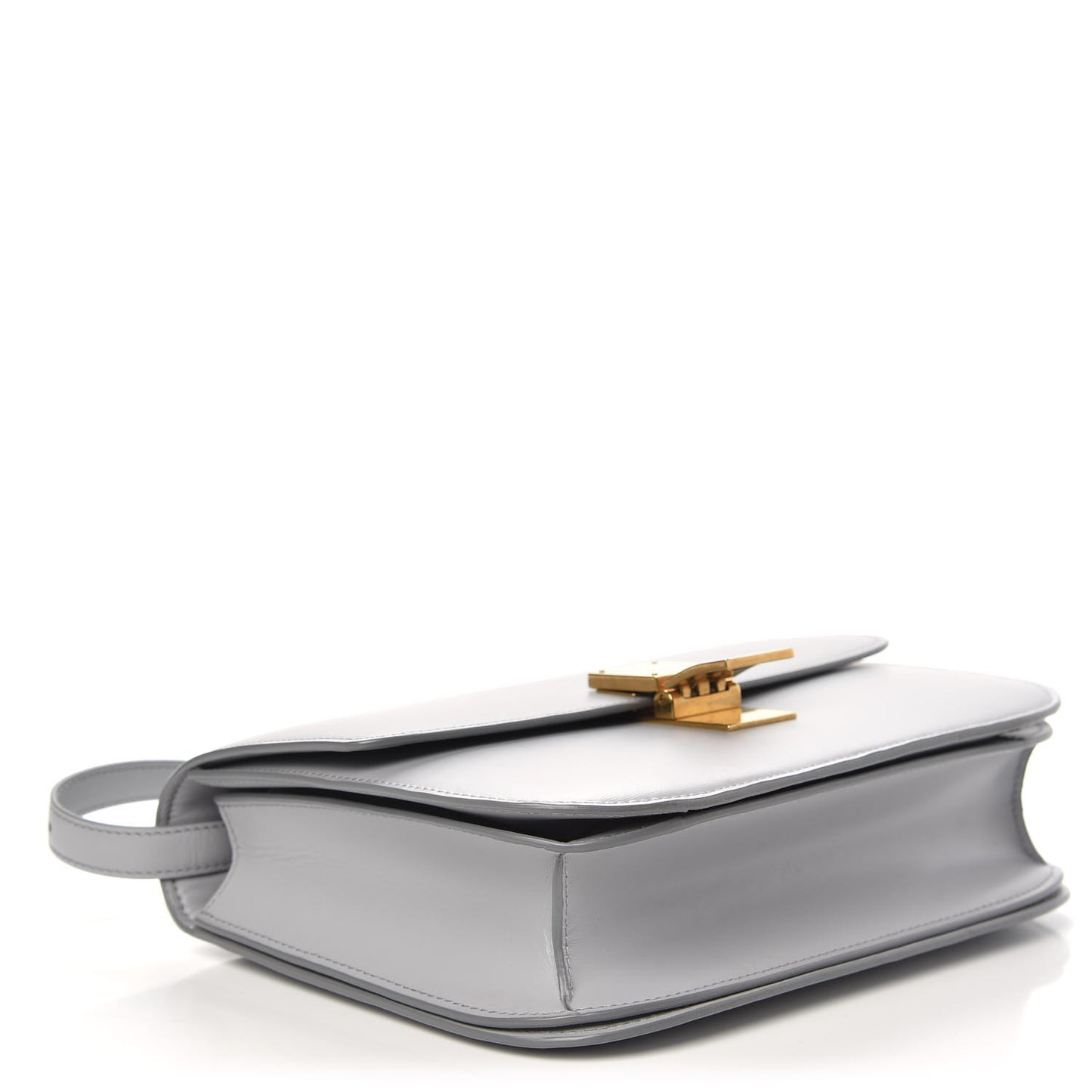 Box Calfskin Medium Classic Box Flap Bag Cloud