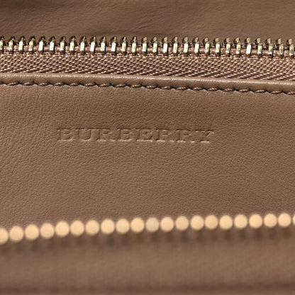 Burberry Haymarket Check Large Ziggy Zip Around Wallet Beige 10 of 16