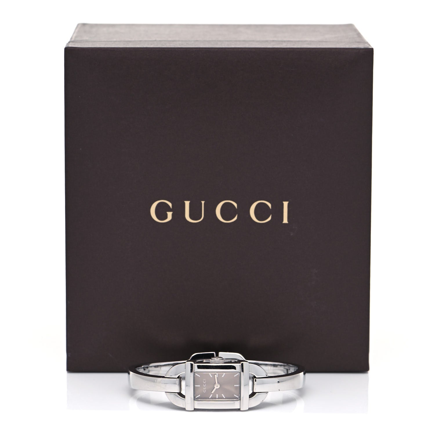 Gucci Stainless Steel 16mm 6800L Quartz Watch Brown 5 of 5