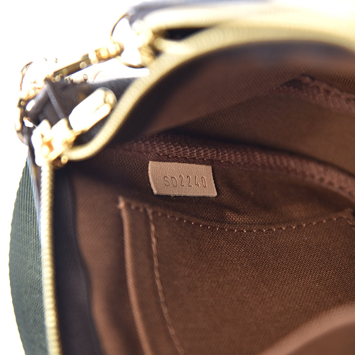 Monogram Multi Pochette Accessories Kaki
