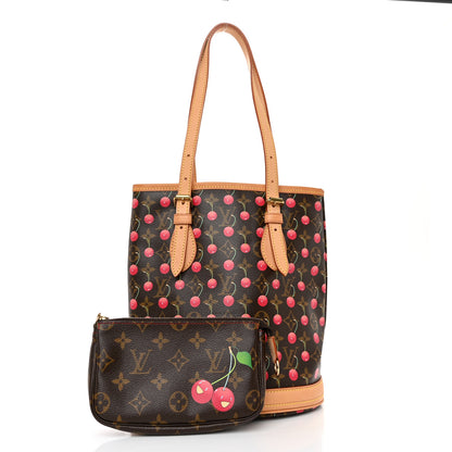 Louis Vuitton Monogram Cerises Bucket Bag 3 of 13