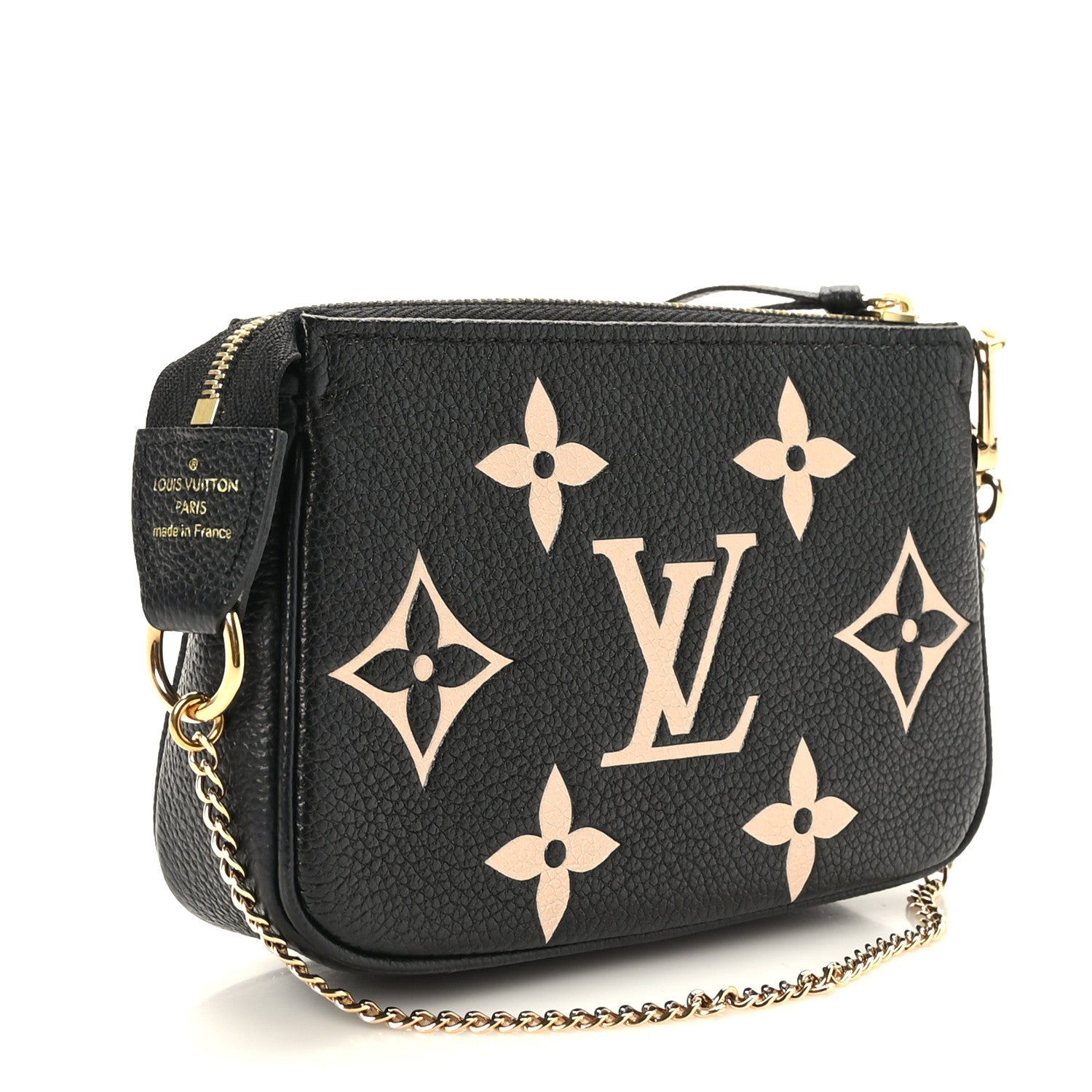 Louis Vuitton Empreinte Monogram Giant Mini Pochette Accessories Black 3 of 9