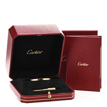 Cartier 18K Yellow Gold Small LOVE Bracelet 15 5 of 5