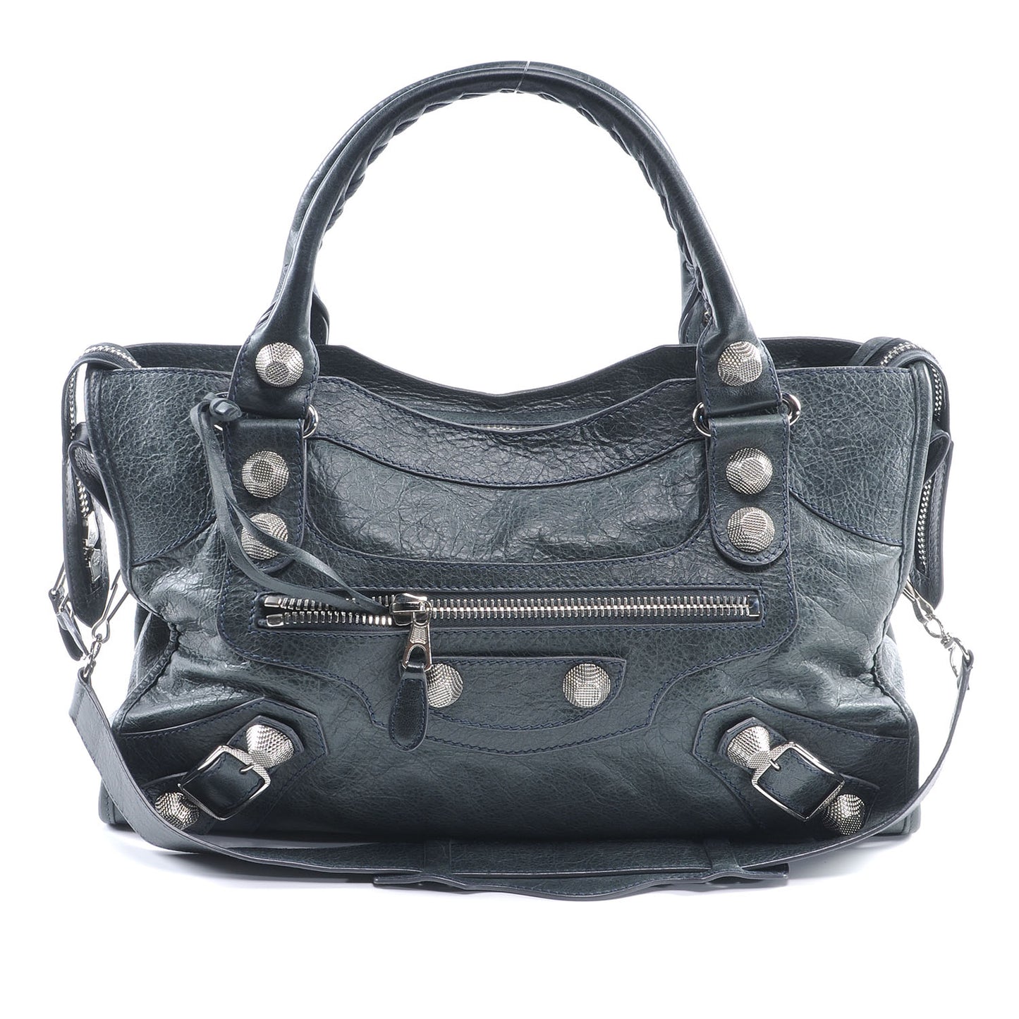 Agneau Giant 21 Silver Hardware City Anthracite