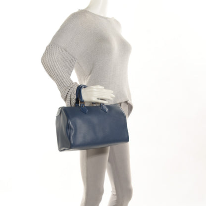 Louis Vuitton Epi Speedy 25 Myrtille 2 of 7