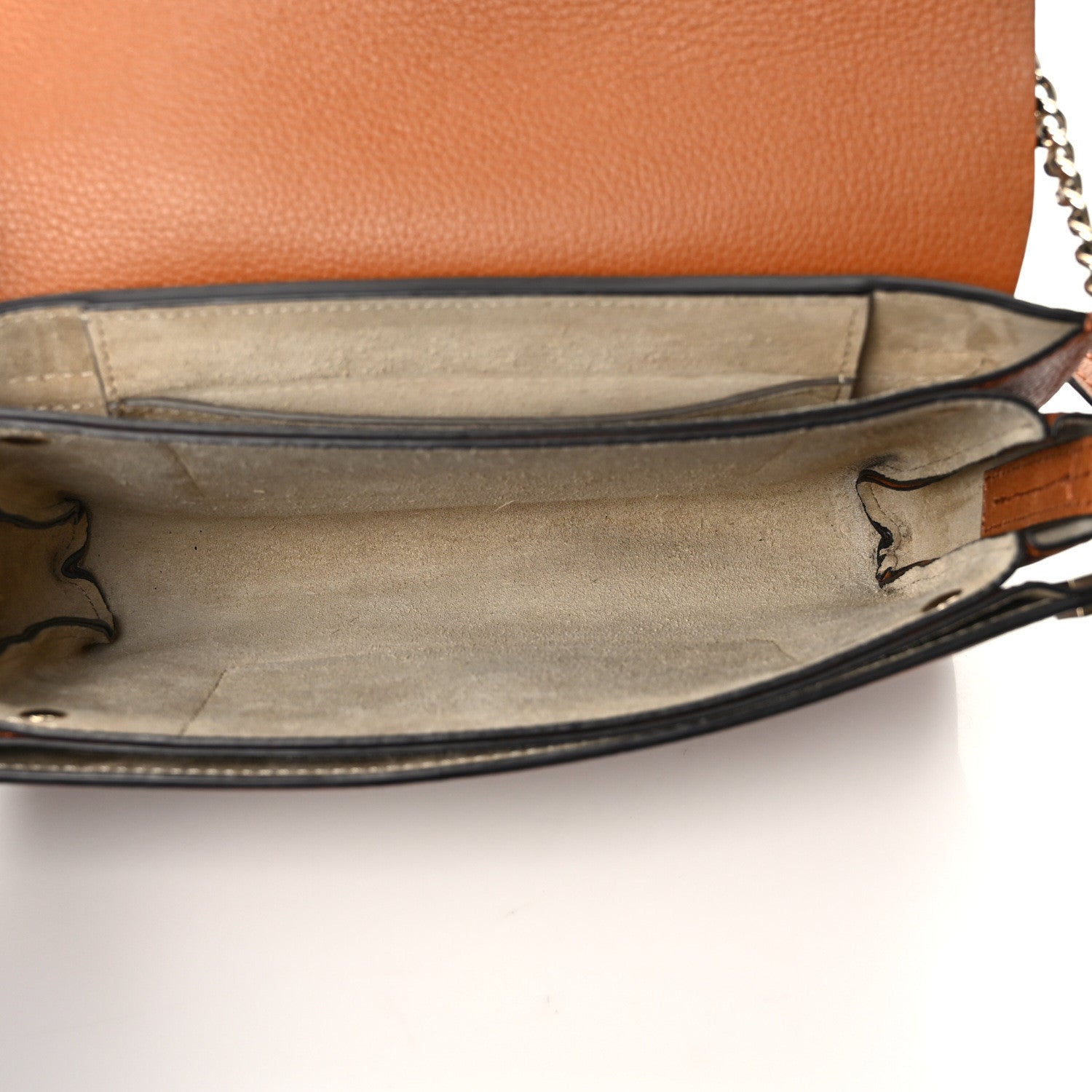 Chloe Calfskin Small Faye Shoulder Bag Tobacco 5 of 9