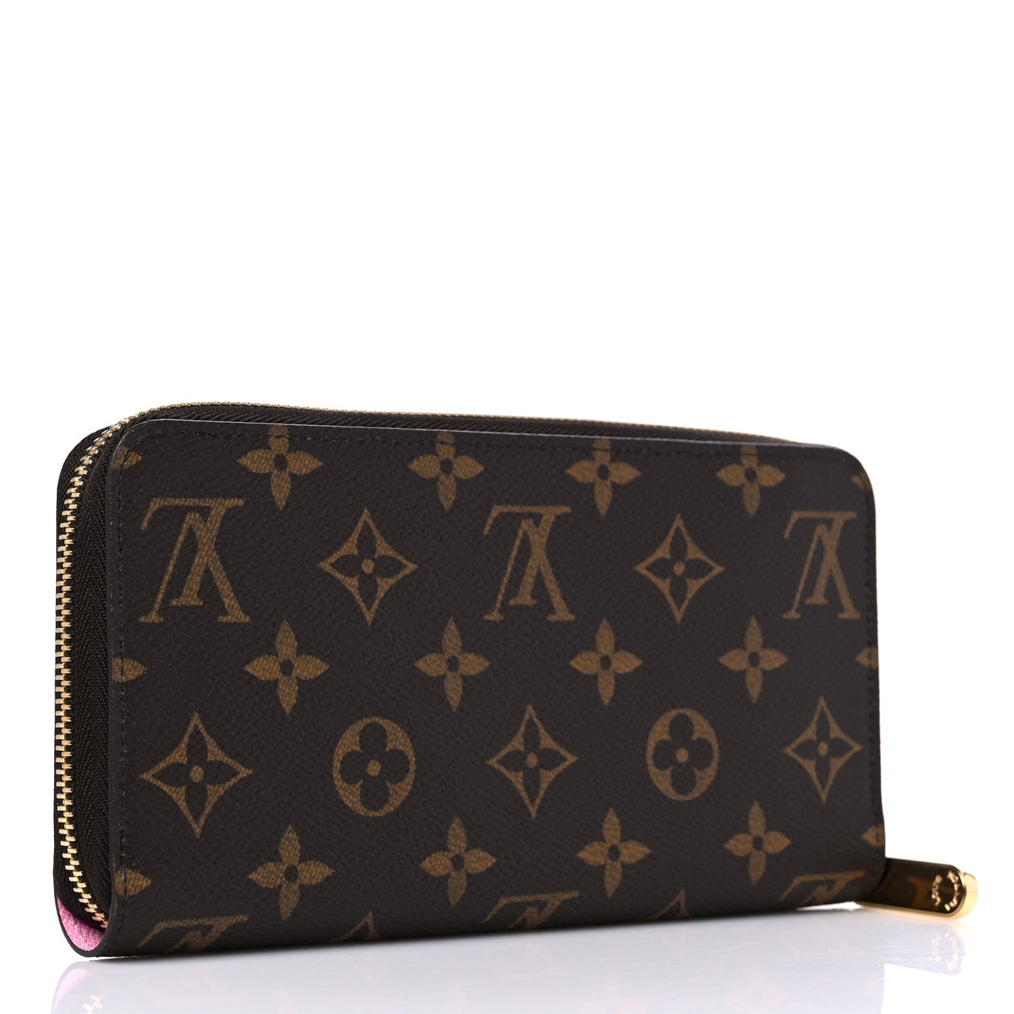 Monogram 2022 Christmas Animation Paris Zippy Wallet Pink