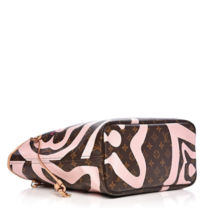 Louis Vuitton Monogram Tahitienne Capri Neverfull MM 4 of 14