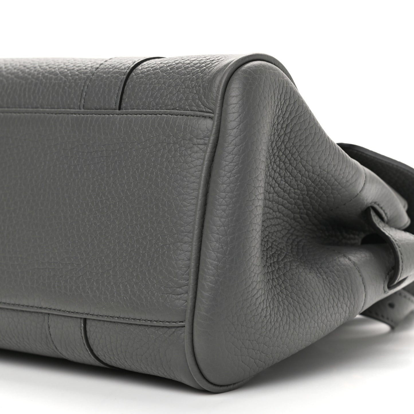 Classic Grain Small Bayswater Satchel Mole Grey