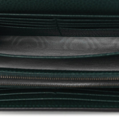 Gucci Calfskin Garden Dionysus Chain Wallet Emerald 5 of 10