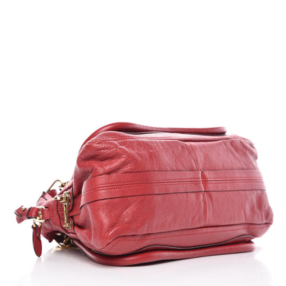 Chloe Calfskin Medium Paraty Holly Berry 5 of 21