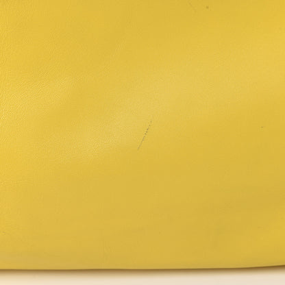 Celine Lambskin Horizontal Cabas Sun Yellow 15 of 16