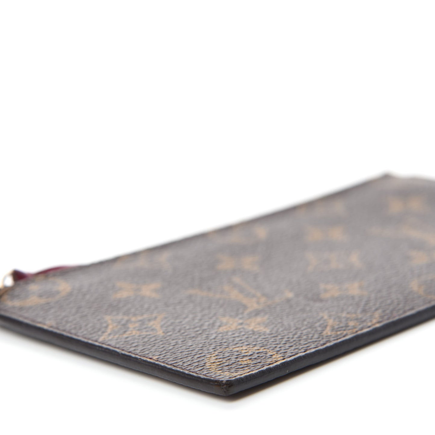 Monogram Pochette Felicie Chain Wallet Fuchsia