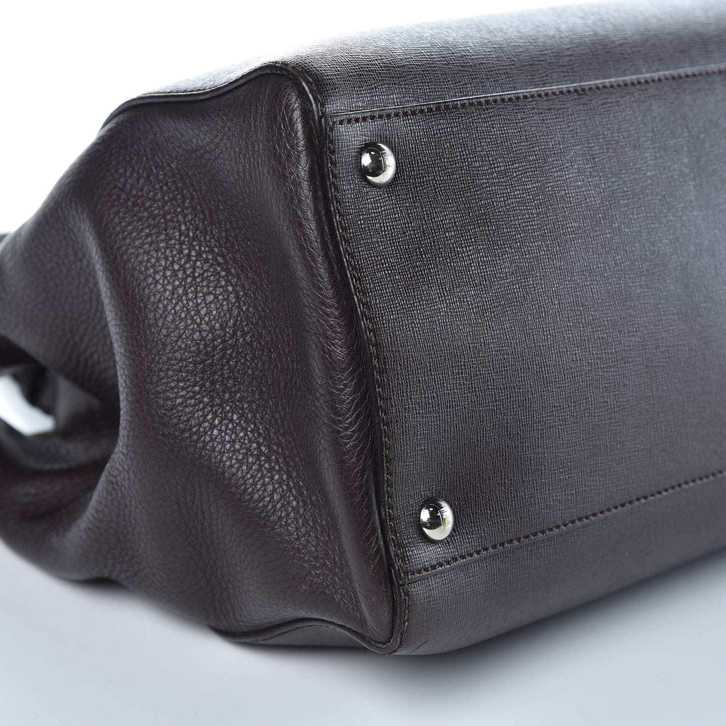 Vitello Elite Regular 2Jours Tote Caffe Noir