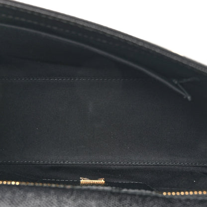 Dolce & Gabbana Dauphine Polka Dot Floral Print Medium Miss Sicily Satchel Black 6 of 10