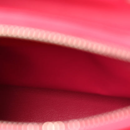 Christian Dior Lambskin Cannage Medium Bi-Color Lady Dior Orange Fuchsia 5 of 14