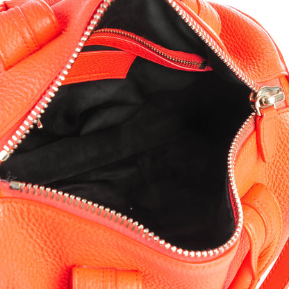 Alexander Wang Pebbled Lambskin Rocco Tangerine Pale Gold Hardware 5 of 7