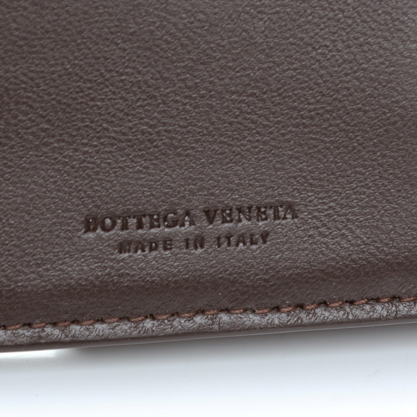 Nappa Intrecciato Continental Wallet Ebano