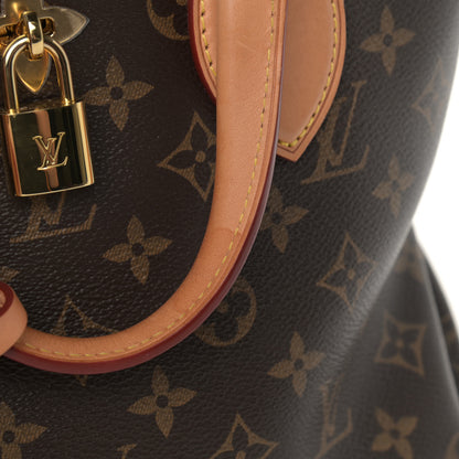 Louis Vuitton Monogram Flower Zipped Tote PM Beige 12 of 15