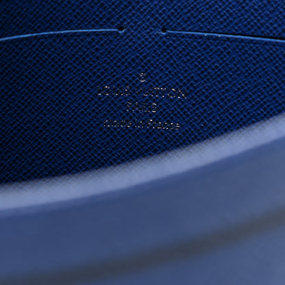 Louis Vuitton Taiga Pochette Voyage MM Cobalt 6 of 9