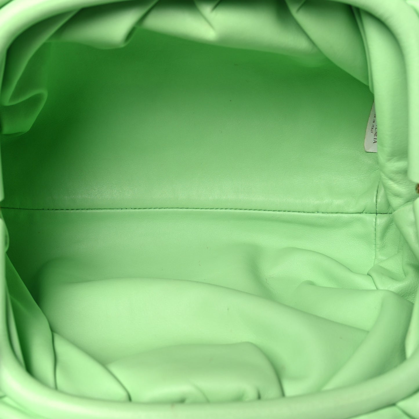 Calfskin Teen Pouch Wasabi
