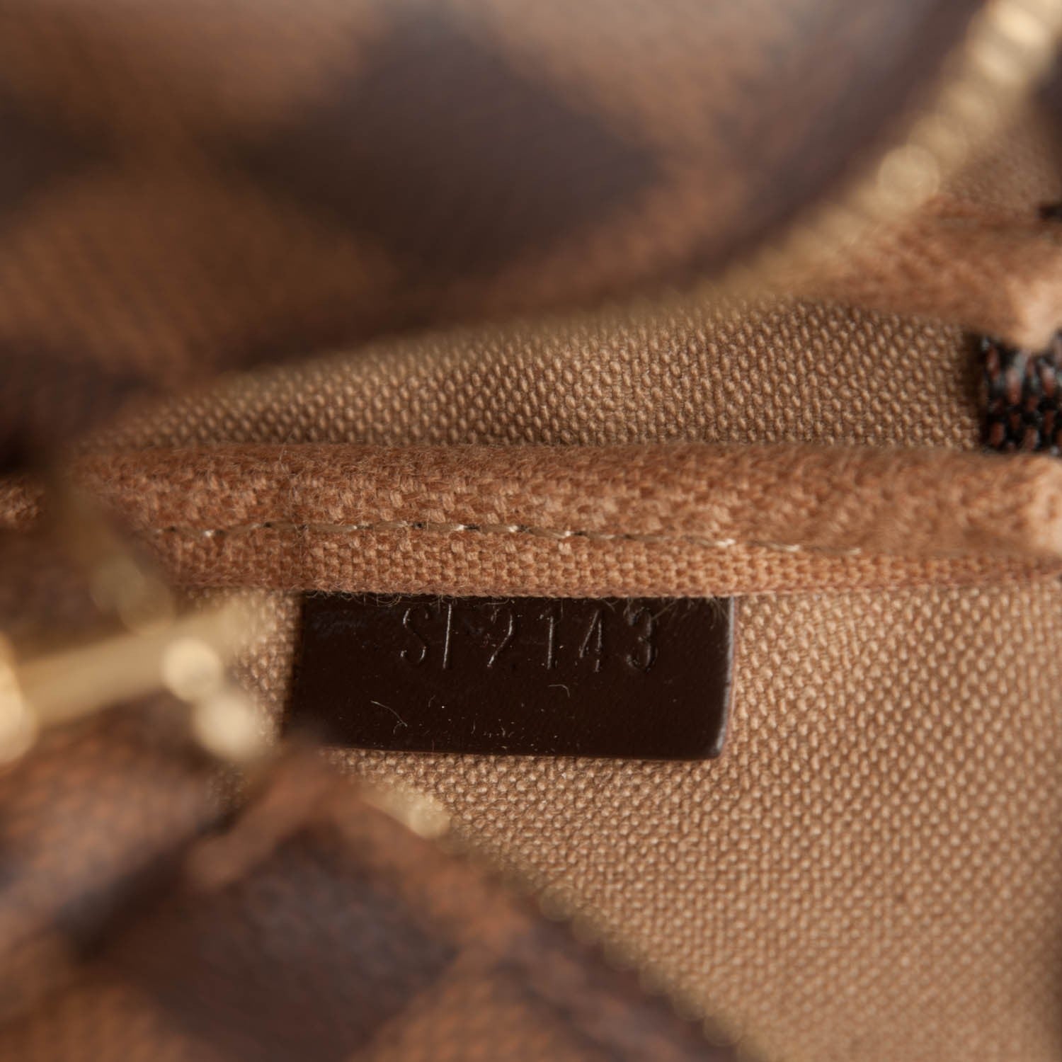 Louis Vuitton Damier Ebene Trunks and Locks Mini Pochette Accessories 11 of 17