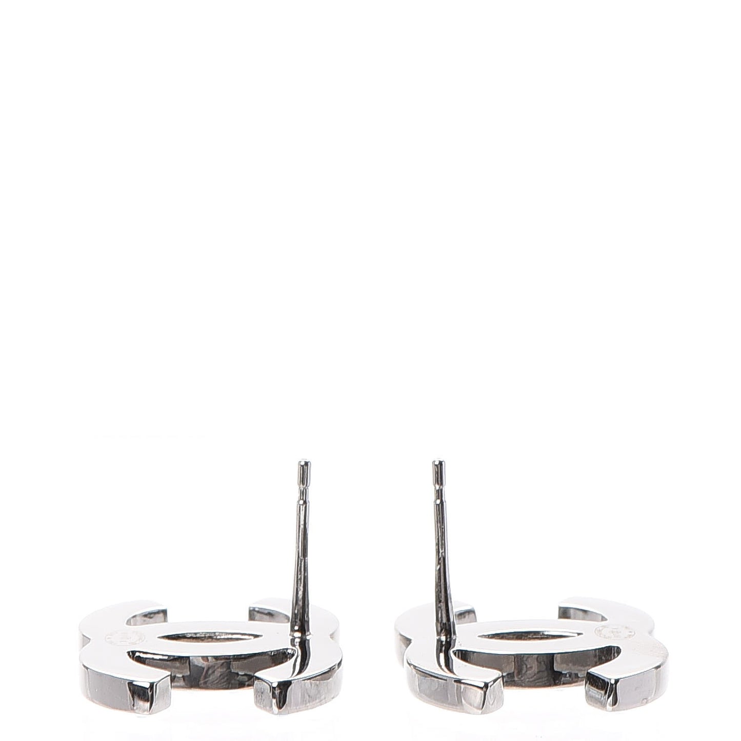 Iridescent Crystal CC Earrings Multicolor
