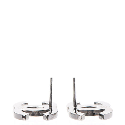 Chanel Iridescent Crystal CC Earrings Multicolor 4 of 6