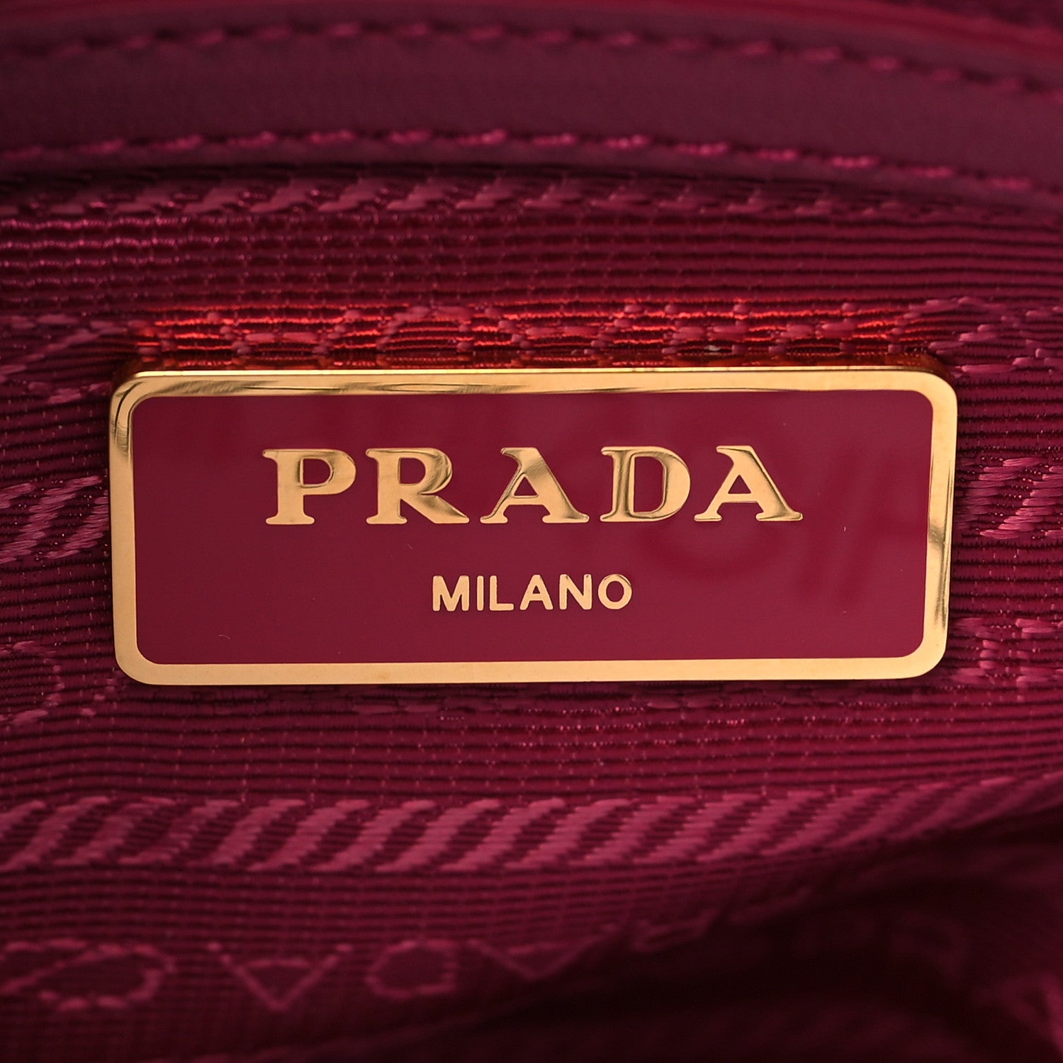 Prada Tessuto Nylon Soft Calf Double Zip Crossbody Bag Ibisco 7 of 11