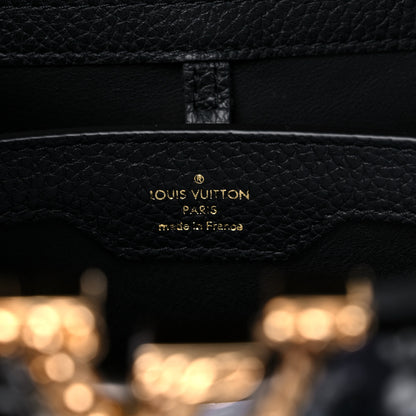 Louis Vuitton Tweed Calfskin Capucines MM Multicolor 6 of 9